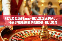 和九游互通的app-和九游互通的App，打通游戏生态圈的新桥梁-和九游互通的app