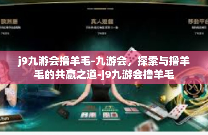j9九游会撸羊毛-九游会，探索与撸羊毛的共赢之道-j9九游会撸羊毛