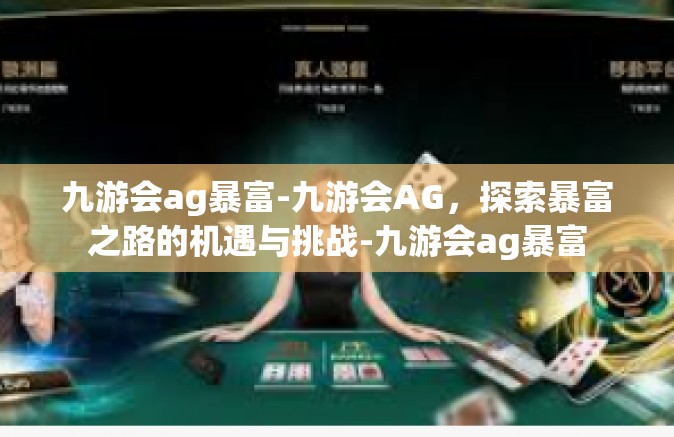 九游会ag暴富-九游会AG，探索暴富之路的机遇与挑战-九游会ag暴富