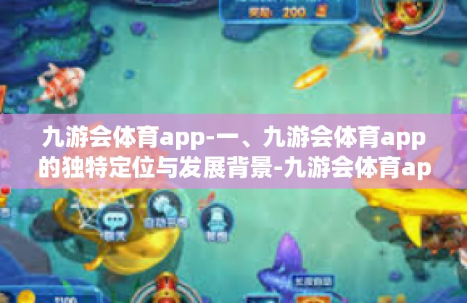 九游会体育app-一、九游会体育app的独特定位与发展背景-九游会体育app